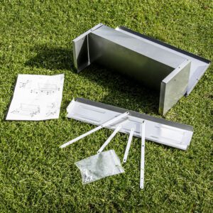 Alphapet® Aluminium Automatic Self Opening Chicken Feeder - Image 9