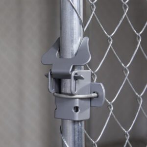 Alphapet® 3m x 3m Heavy Duty Steel Chain Link Run/Pen Inc Roof - Image 7