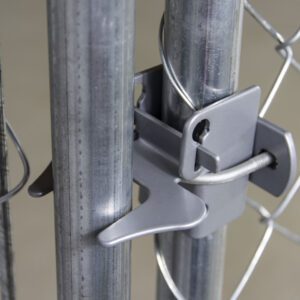 Alphapet® 3m x 3m Heavy Duty Steel Chain Link Run/Pen Inc Roof - Image 3