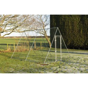 Alphapet® 2.5m X 3m Prism Walk-in Chicken Run Enclosure Coop - Image 12