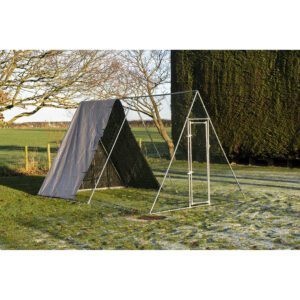 Alphapet® 2.5m X 5m Prism Walk-in Chicken Run Enclosure Coop