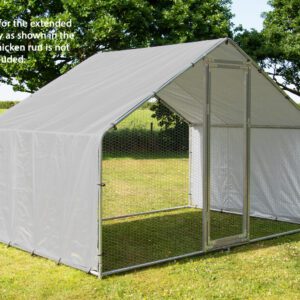 Alphapet® 3m x 2m EXTENDED Chicken Run Roof Cover - Image 3